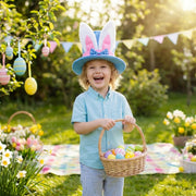 Easter Mad Hatter Plush Ears Hat Assorted image 4 – thumbnail