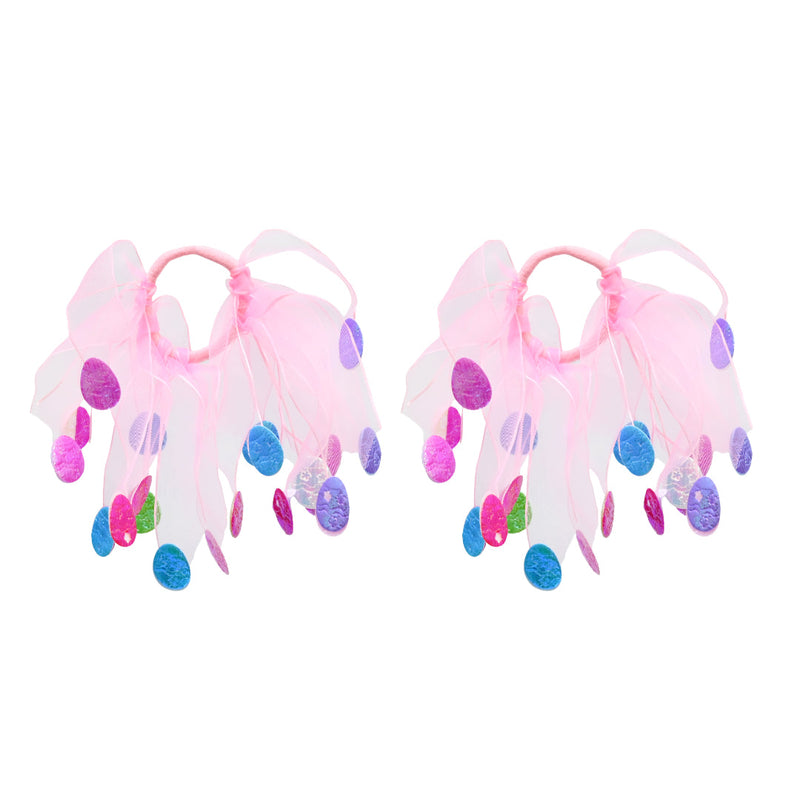 Easter Organza Hair Elastic 2pk Assorted image 2