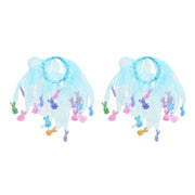 Easter Organza Hair Elastic 2pk Assorted image 3 – thumbnail
