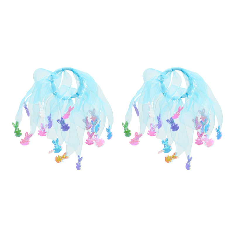 Easter Organza Hair Elastic 2pk Assorted image 3