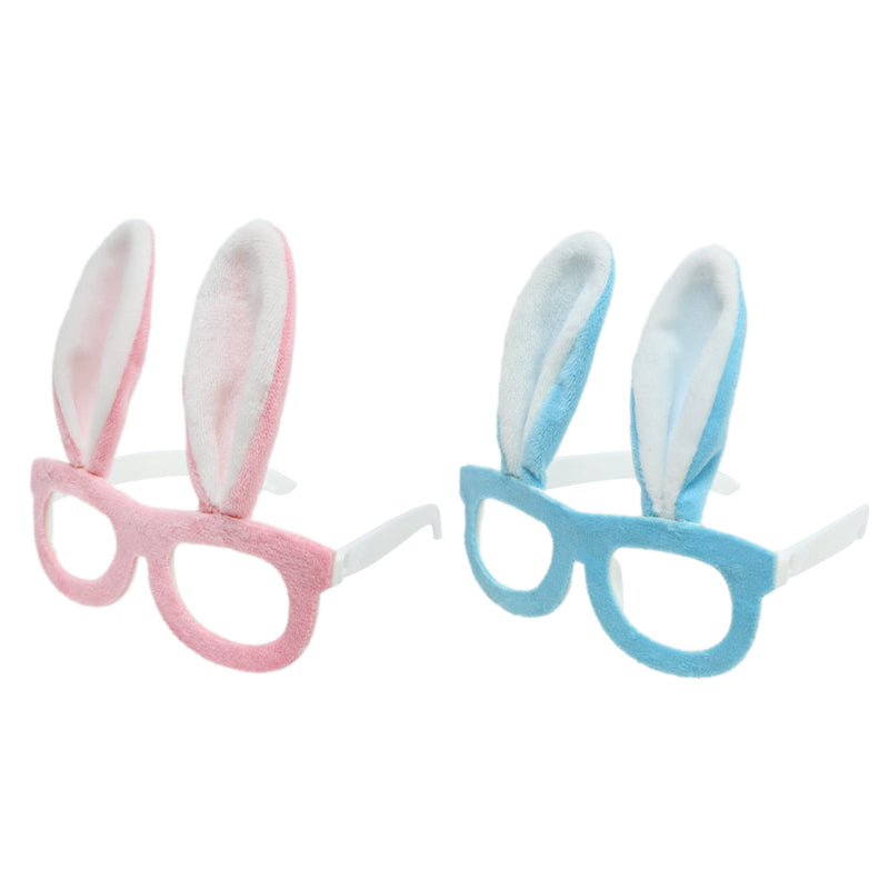 Novelty glasses frames with plush bunny ears