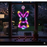 Lit Bunny Window Suction Light Assorted image 4 – thumbnail