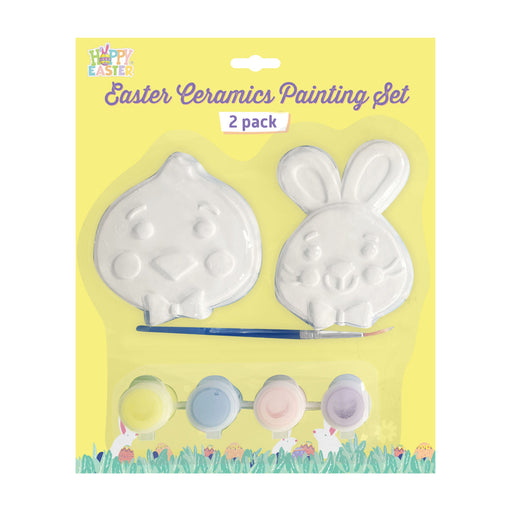 Paint your own ceramic Easter figure kit