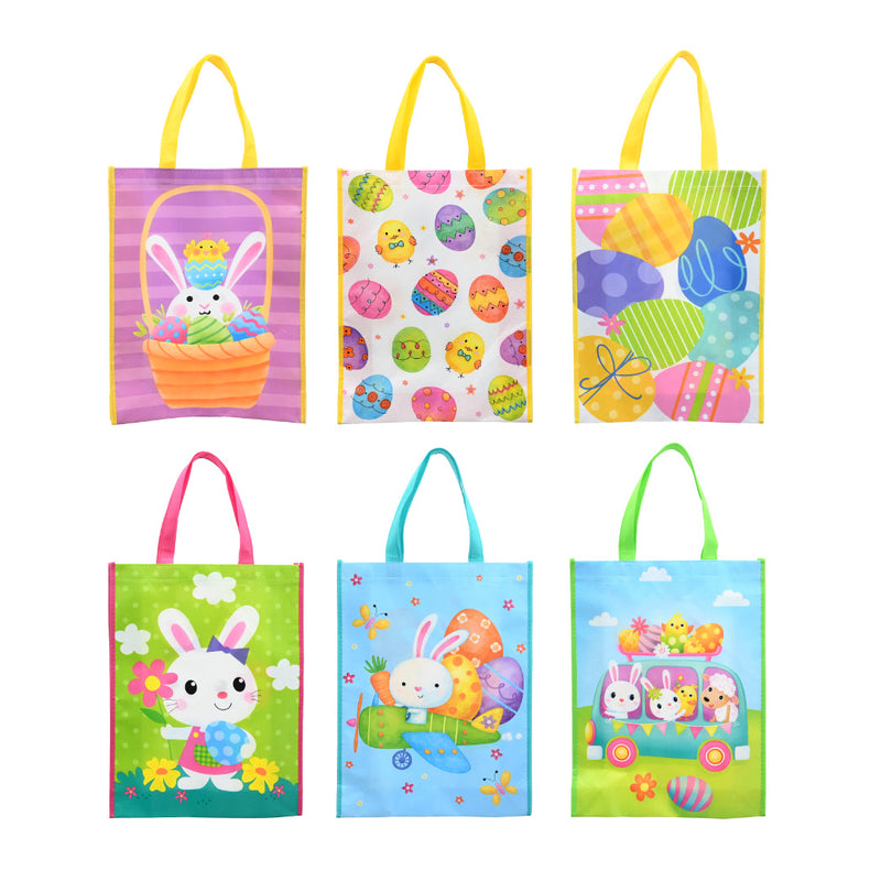 Reusable shopping bag with Easter print