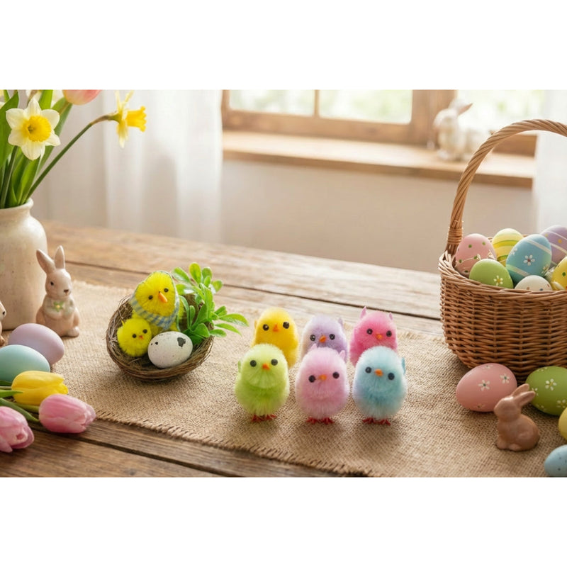 Easter Chicks 3cm 6pk Assorted image 5