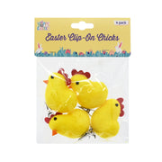 Easter Foam Chick Hat Clip 4pk image 3 – thumbnail