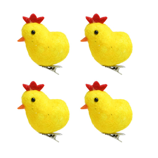 4 pack of foam chick clips for hats