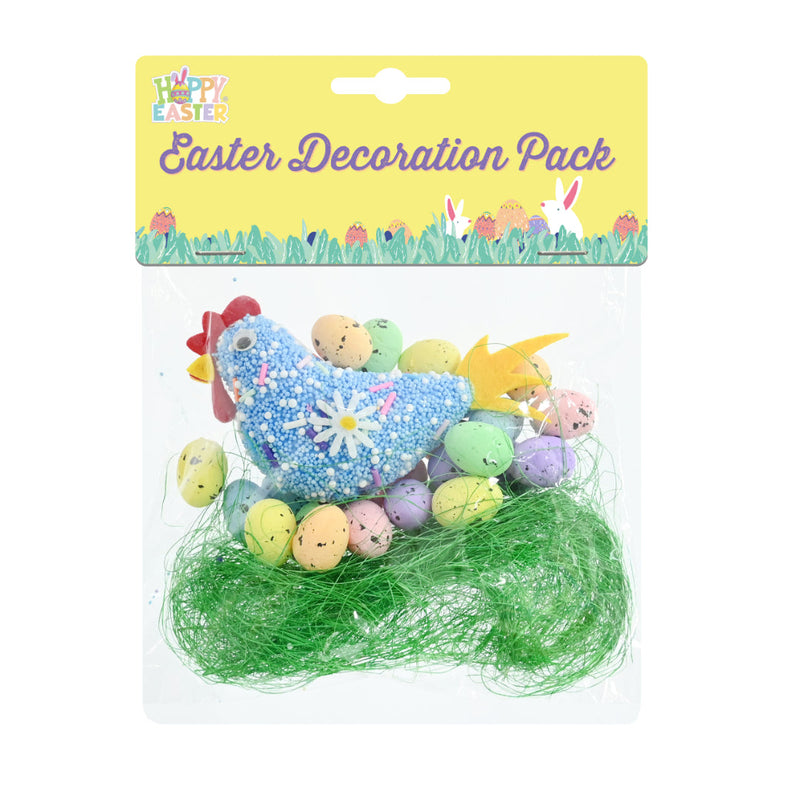 Easter Hat Decos Chicken Eggs Grass Assorted image 2