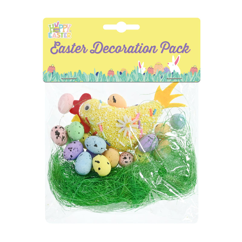 Easter Hat Decos Chicken Eggs Grass Assorted image 3