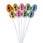 Easter Metallic Egg Pick 30cm 9pk Assorted image 2 – thumbnail