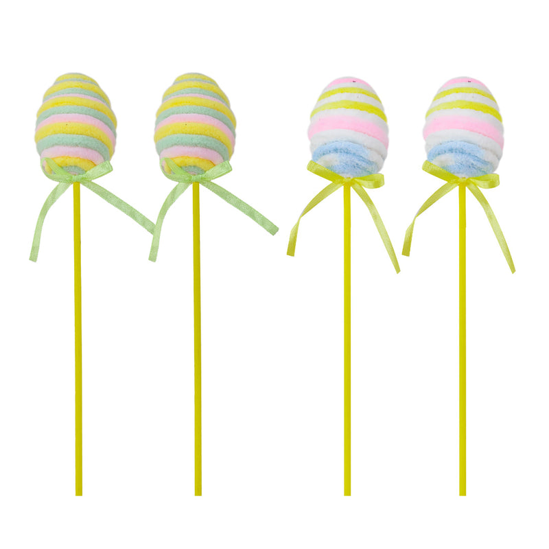 Easter Plush Egg Pick 2pk 30cm Assorted image 4