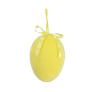 Easter Hanging Flocked Egg 12cm Assorted image 2 – thumbnail