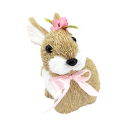 Sitting Mini Bunny with Bow Assorted image 5 – thumbnail