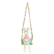 Easter Plush Bunny On Swing Assorted image 2 – thumbnail