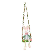 Easter Plush Bunny On Swing Assorted image 3 – thumbnail