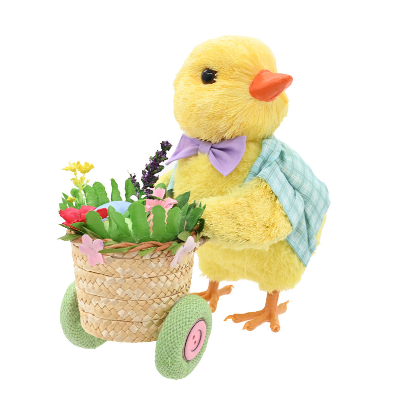 Easter Chicks with Basket Trolley Assorted image 2
