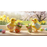 Easter Chicks with Basket Trolley Assorted image 4 – thumbnail