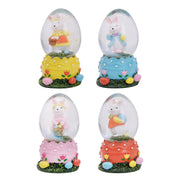 Egg shaped waterball snow globe 45mm – thumbnail