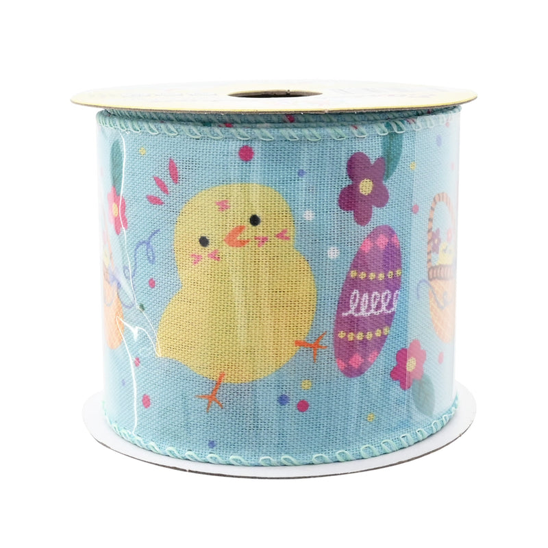 Easter Ribbon 63mm x 2.7m Assorted image 4