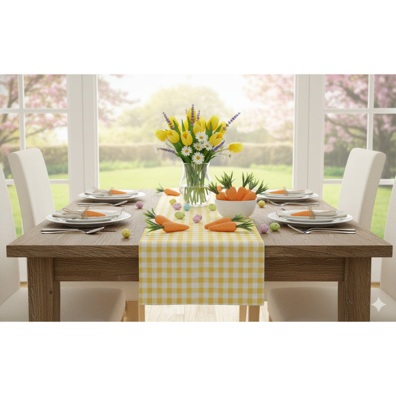 Easter Gingham Table Runner Roll Assorted image 6