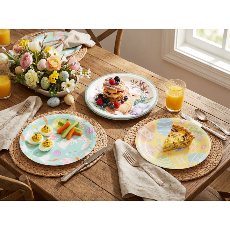 Easter Paper Plate 23cm 6pk Assorted image 5