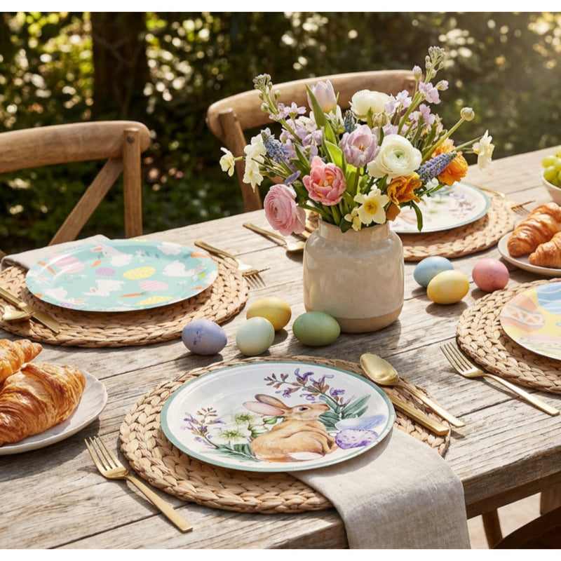 Easter Paper Plate 23cm 6pk Assorted image 6