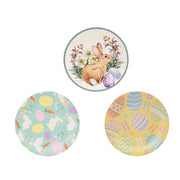 Pack of 6 paper plates 23cm Easter design – thumbnail