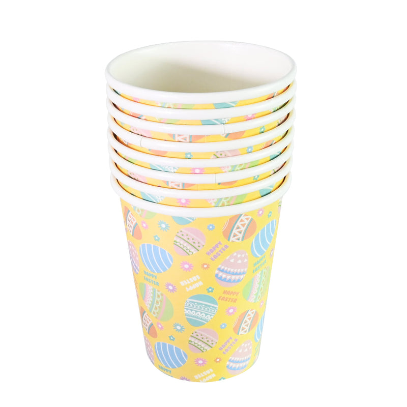 Easter Paper Cup 250mL 8pk Assorted image 3