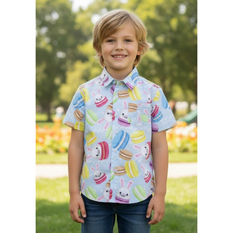 Easter Hawaiian Shirt Kids Assorted image 6