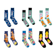 Adult socks with Easter patterns assorted – thumbnail