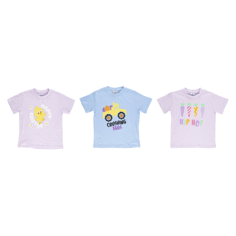 Kids t-shirt with Easter graphic assorted