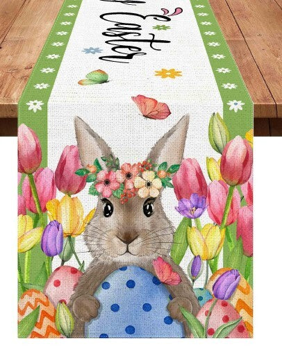 Easter Deluxe Table Runner Assorted