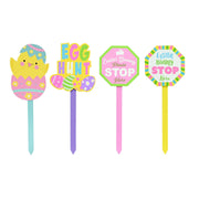 MDF garden stake with Easter design 50cm – thumbnail