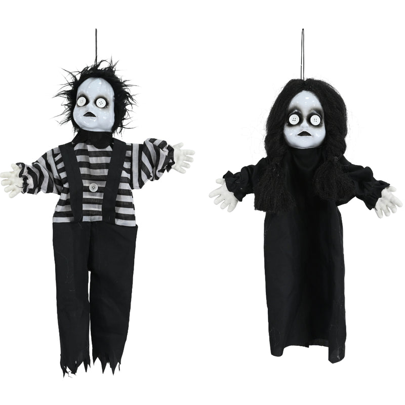 Assorted 53cm hanging spooky doll Halloween decoration