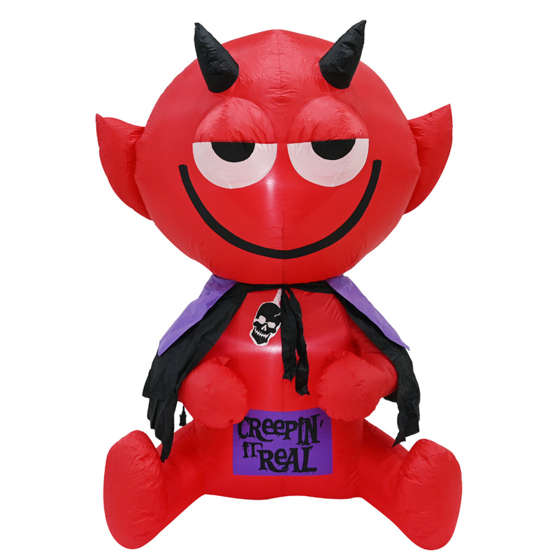 1.8m inflatable red devil Halloween decoration