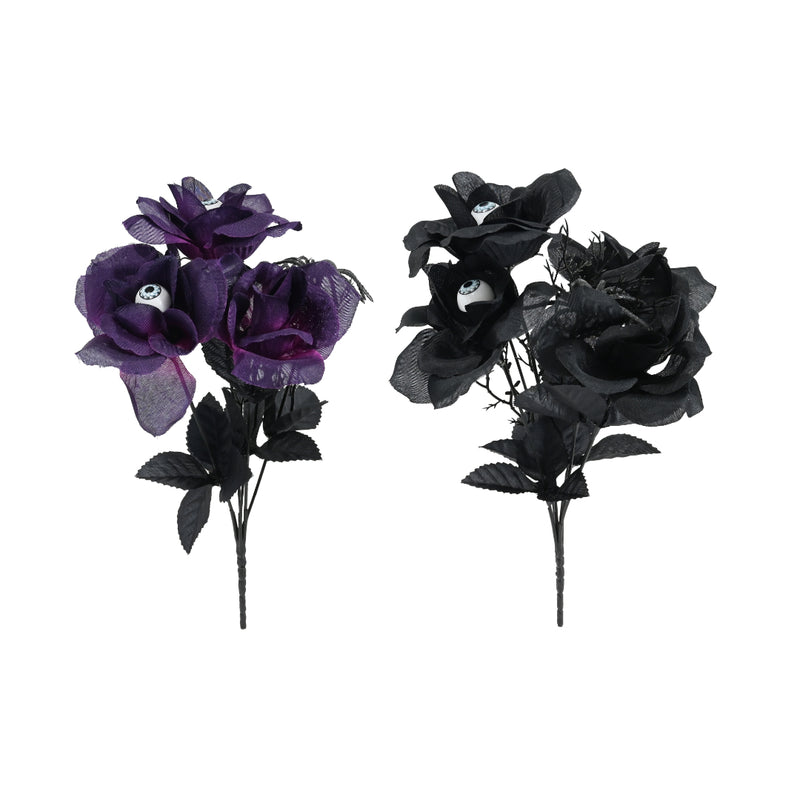 Assorted artificial death flower for gothic Halloween decoration