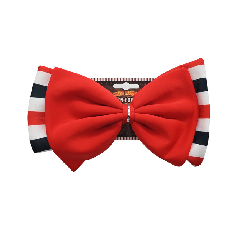 Polyester clown bow tie Halloween costume accessory