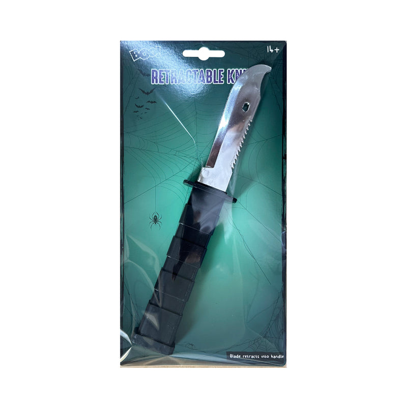 25.5cm retractable plastic novelty Halloween costume prop