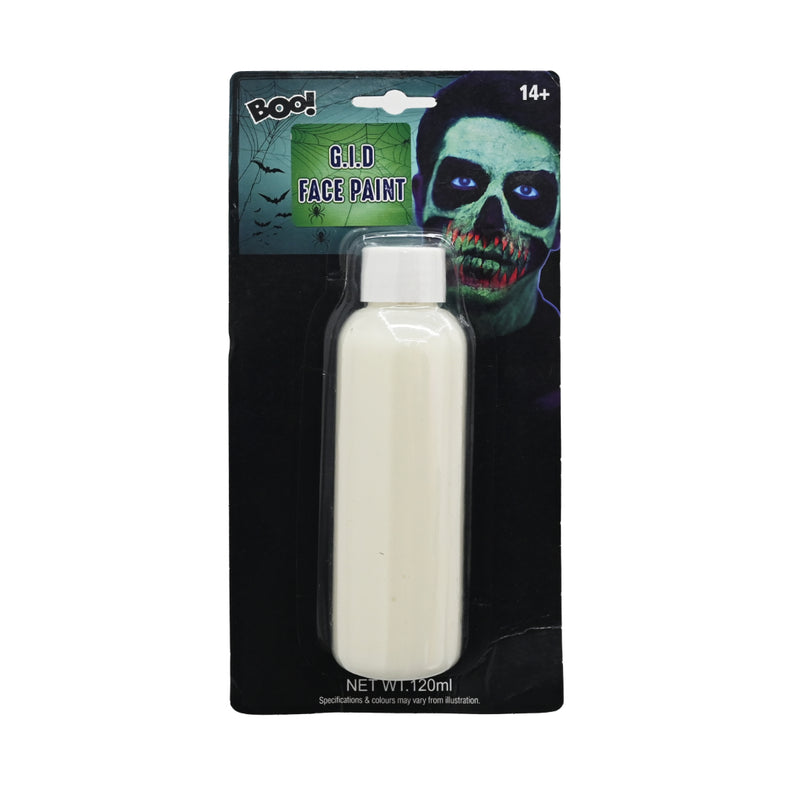120mL glow in the dark Halloween face paint