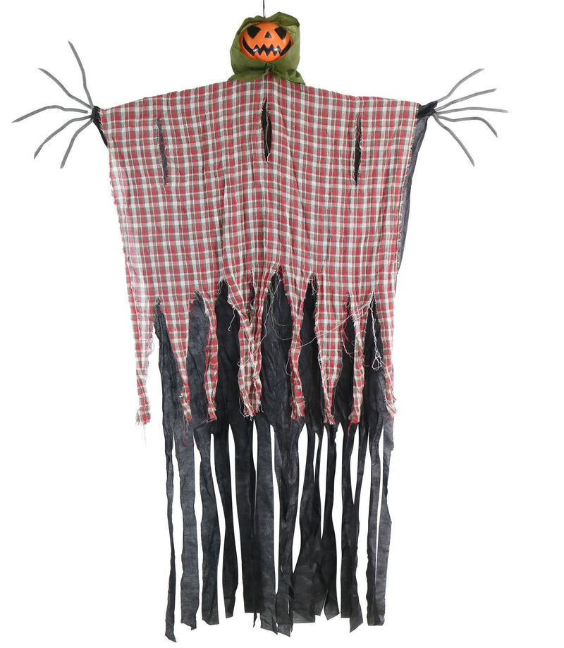 1.5m hanging pumpkin scarecrow Halloween decoration