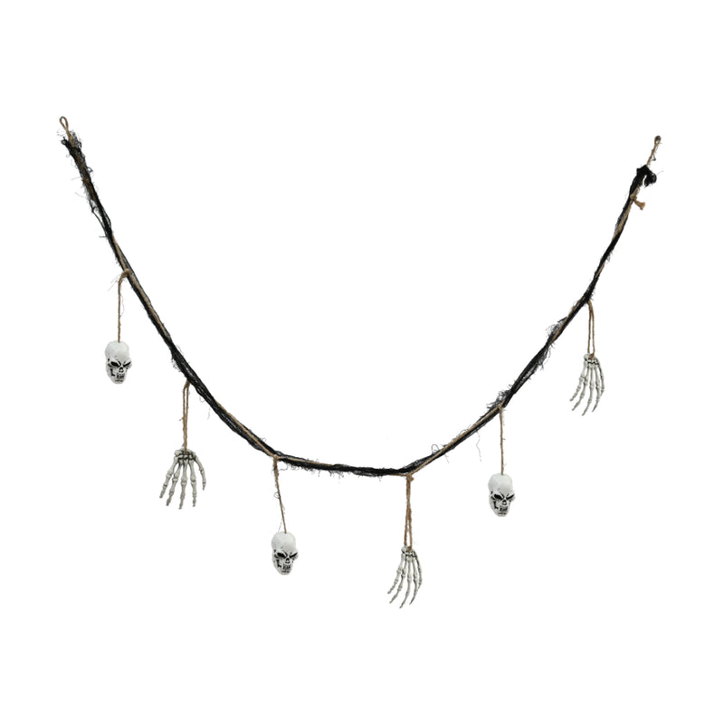 1.8m skull Halloween garland decoration