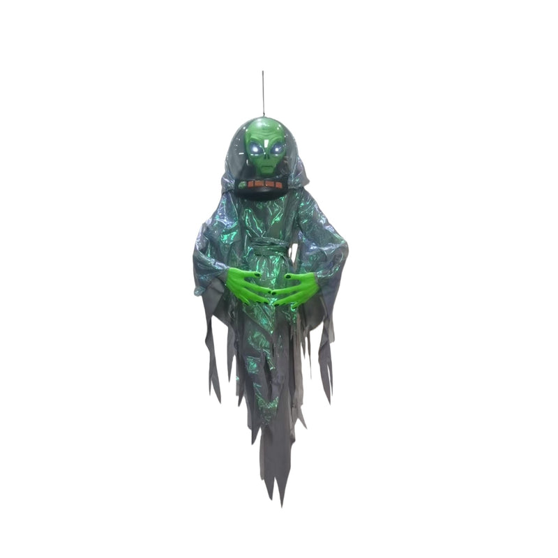 1.2m animated hanging alien Halloween decoration
