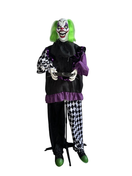 1.6m standing head dropping clown Halloween decoration