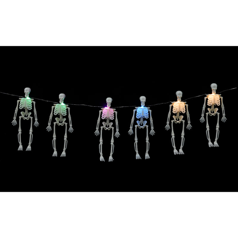 2m skeleton Halloween decorative light strand