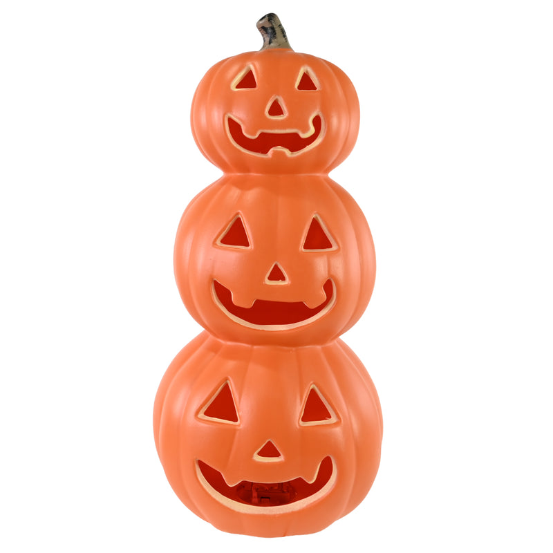 50cm stacked jolly pumpkin Halloween decoration