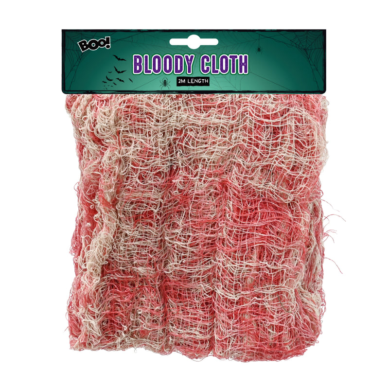 Bloody Halloween cotton cloth 1m wide by 2m long horror decoration