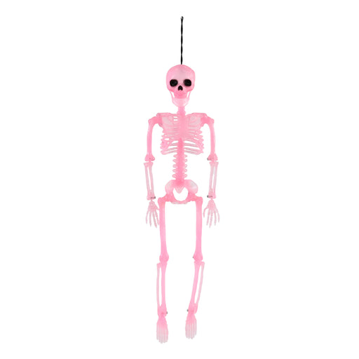 40cm hanging pink skeleton Halloween decoration