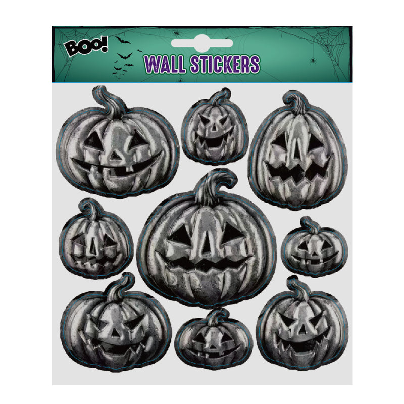 Assorted PVC Eerie Night Halloween wall stickers