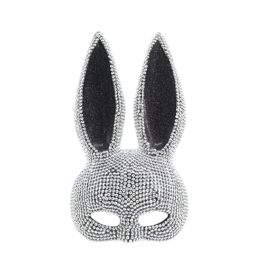 Assorted rhinestone-style bunny Halloween costume mask