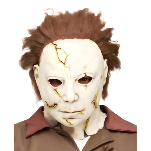 Blade wielding phantom latex Halloween mask